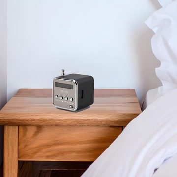 БЕСПРОВОДНАЯ ПОРТАТИВНАЯ ДИНАМИКА МИНИ-КУХНЯ РАДИО FM LED