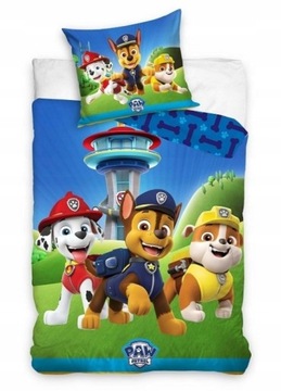 PSI PATROL pościel z Coralu gruba i ciepła jak koc dwustronna 140X200