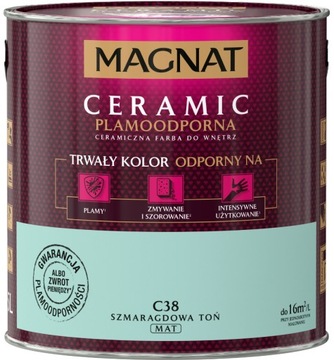 FARBA MAGNAT CERAMIC 2,5L SZMARAGDOWA TOŃ
