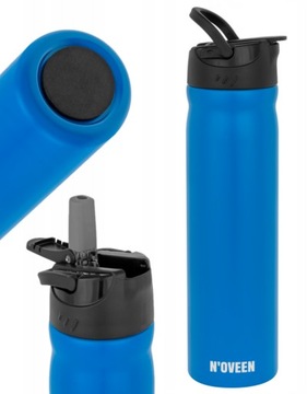 BUTELKA SPORTOWA BIDON ZE SŁOMKĄ 730ml dla dzieci