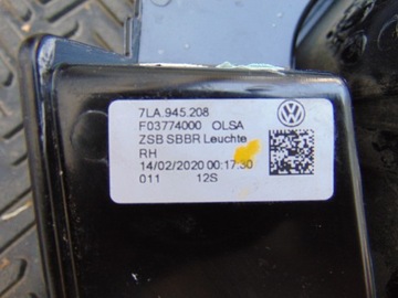 PRAVÁ ZADNÍ SVĚTLO VW TRANSPORTER T6 T6.1 MULTIVAN LED 7LA945208 PRAVÝ