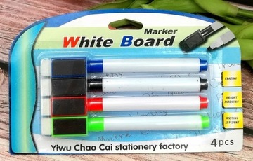 Zestaw Whiteboard Fixiek – 4 Kolory
