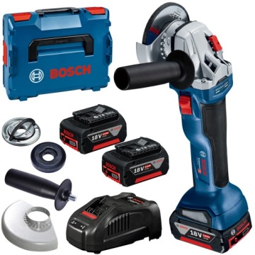 Угловая шлифовальная машина BOSCH GWS 18V-10 2x5Ah L-boxx