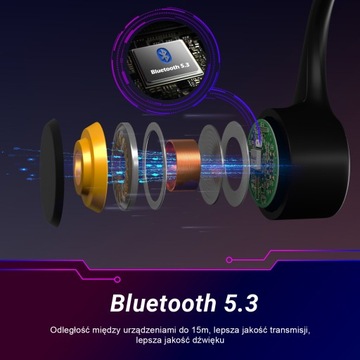 Наушники Bone Bluetooth 5.3 MP3-плеер August EP400B