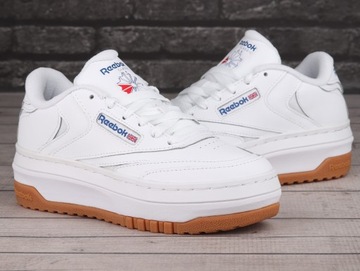 Buty sneakersy damskie Reebok CLUB C EXTRA WHITE