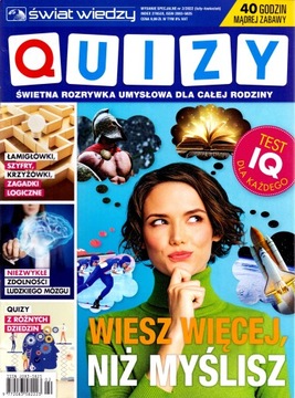 Quizy . Świat Wiedzy wyd. spec. nr 2/2022.