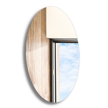 Lustro Stylowe Elipsa 120x80 Ścienne, Łazienkowe