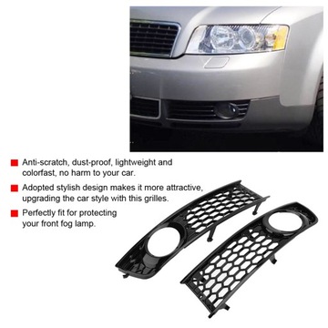 НАКЛАДКИ НА РЕШЕТКУ БАМПЕРА AUDI A4 B6 02-05