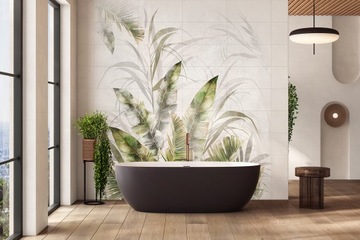 Obraz ceramiczny liście 270x240