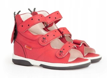 Sandał MEMO LADYBIRD 24 NOWOŚĆ MAMMAL COLLECTION