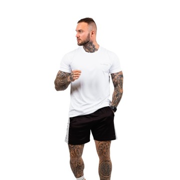 Мужская футболка для тренировок, белая TRN - GymBeam XL