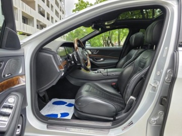 Mercedes Klasa S W222 Limuzyna 350 Blue TEC 258KM 2015 MERCEDES LONG S 350d 4MATIC, V6 3.0l diesel 258KM 1 właściciel od nowości, zdjęcie 3