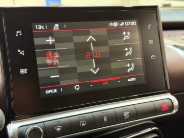 Citroen C4 Cactus Crossover Facelifting 1.2 PureTech 110KM 2018 Citroen C4 Cactus Polski Salon Podgrzewane fotele, zdjęcie 37
