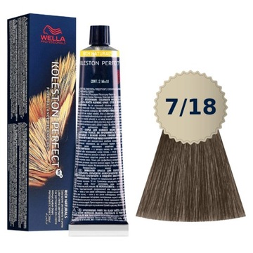 Wella Koleston Perfect Me+ farba 60ml 7/18