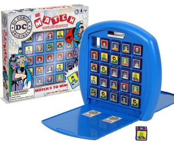 TOP TRUMPS GRA MATCH 5 DC COMICS RETRO BATMAN