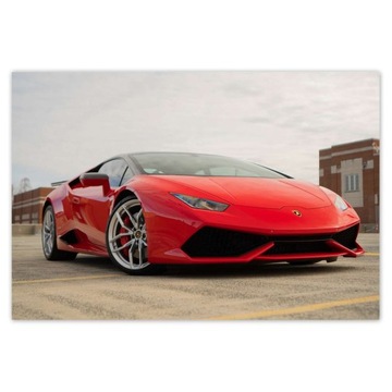 Plakaty 200x135 Czerwone Ferrari