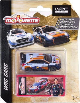 MAJORETTE WRC CARS HYUNDAI i20 COUPE #11 NEUVILLE 1:64 НОВАЯ МЕТАЛЛИЧЕСКАЯ МОДЕЛЬ