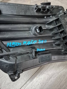 12507. PEUGEOT 208 II FACELIFT HALOGEN LED PRAVÝ PŘEDNÍ 9851053980