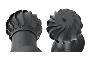 Вращающийся вентиляционный камин fi 150 BMI BRAAS ROMAŃSKA