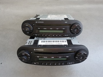 VW NEW BEETLE 1C0 1Y0 LIFT ORYGINALNE RADIO Z CD MP3 KOD