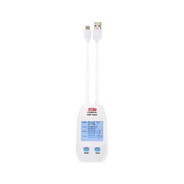 Monitor portu USB A i C UNI-T UT658DUAL tester