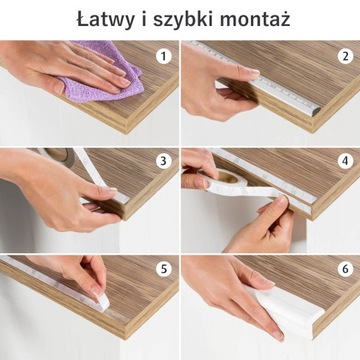 Защита угловых кромок лентами 3M REER длиной 2 м.