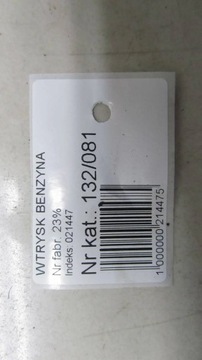 NISSAN JUKE F15 1.2 VSTŘIKOVACÍ TRYSKA 4350R0060 13-17