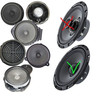Динамики JBL STAGE3 607 165мм 16,5см для дверей за Infinity HARMAN KARDON