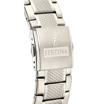 Zegarek Męski Festina F20439-1 srebrny