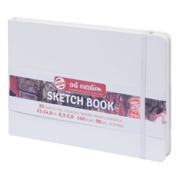 Sketch Book ArtCreation White 21x14.8cm 140g 80k