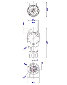 ЗАГЛУШКА ПРИЦЕПНАЯ ЗАГЛУШКА 13-КОНТАКТНАЯ НЕМЕЦКАЯ ВЕРСИЯ КРЮК