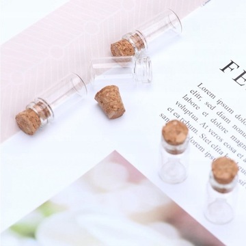 Контейнеры для пищевых продуктов Стеклянные бутылки для сообщений 50 шт.