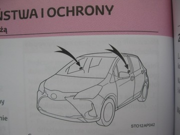 TOYOTA YARIS III 2017-2020 Polska instrukcja obsługi oryginalna książka