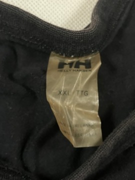 Helly Hansen koszulka czarna męska logo unikat XXL