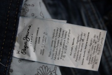 PEPE JEANS LONDON SPODNIE JEANS W32 L30 BDB STAN