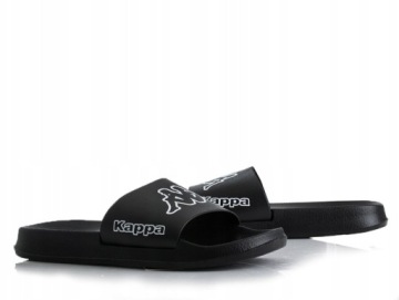 KAPPA ЧЕРНЫЕ МУЖСКИЕ ШЛЕПАНКИ ДЛЯ БАССЕЙНА, НА КАЖДЫЙ ДЕНЬ, ДЛЯ ПЛЯЖА, СПОРТ, РАЗМЕР. 41