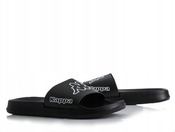 KAPPA ЧЕРНЫЕ МУЖСКИЕ ШЛЕПАНКИ ДЛЯ БАССЕЙНА, НА КАЖДЫЙ ДЕНЬ, ДЛЯ ПЛЯЖА, СПОРТ, РАЗМЕР. 42