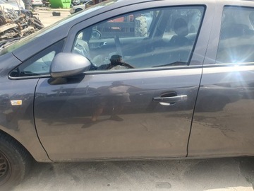 DRZWI KOMPLETNE OPEL CORSA D Z177 LEWY PRZOD W KOLOR