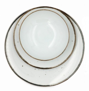 Alumina Bogucice komplet obiadowy 6 osób 18 el 16