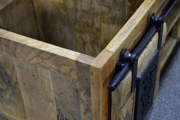 Уникальная шкатулка из дерева МАНГО серии RAILWAY.