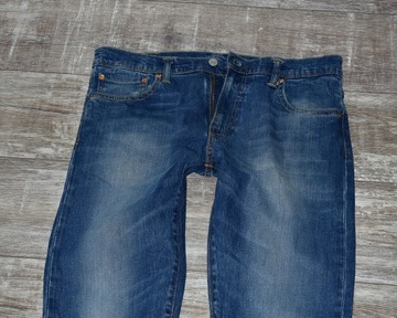 Levis 520 Stretch Spodnie Dżinsy Jeans 33/34