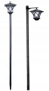 Садовый светильник SOLAR Высокий светодиодный фонарь 150 см