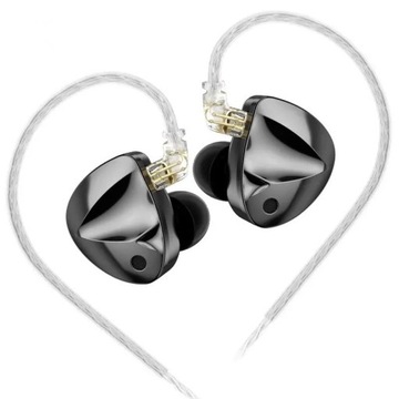 KZ D-Fi słuchawki dokanałowe dynamik 10mm metalowa obudowa + gratis