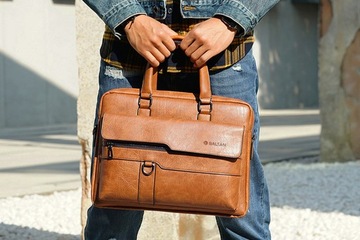 Бизнес-сумка для ноутбука BALTAN из экокожи КАЧЕСТВО