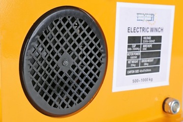 ЛЕБЕДКА ЭЛЕКТРИЧЕСКАЯ ТРОСОВАЯ СТРОИТЕЛЬНАЯ ЛЕБЕДКА 2200ВТ 500/1000КГ МОЩНОСТЬ 230В