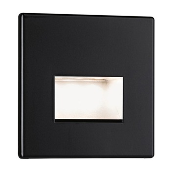 Paulmann Oprawa schodowa EDGE kwadrat LED 1,2W 2700K - czarny