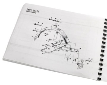 Каталог запчастей для WSK 175 M21W2