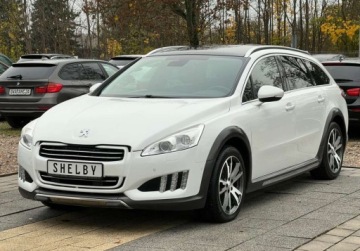 Peugeot 508 I RXH 2.0 HYbrid4 200KM 2014 Peugeot 508 2.0hdi RXH Hybrid4 200KM Xenon Led Navi Klima Panorama Skora O, zdjęcie 1