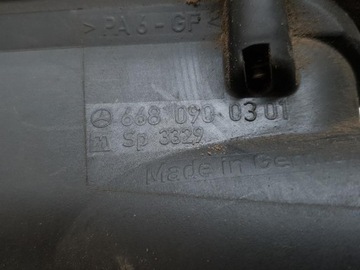 KOLEKTOR SACÍ/ZBĚRNÉ MERCEDES A W168 1.7 CDI