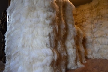 ОВЧИНА - НАТУРАЛЬНАЯ ОВЧИНКА XXL БЕЛАЯ ГИГАНТСКАЯ